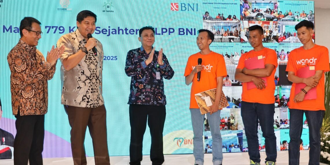 BNI Salurkan 25.000 Unit KPR FLPP, Dukung Program 3 Juta Rumah Pemerintah