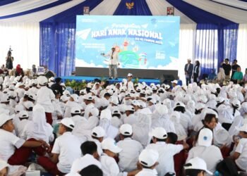 Ribuan Anak SD Geruduk Kantor AirNav Indonesia