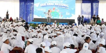 Ribuan Anak SD Geruduk Kantor AirNav Indonesia