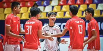 Kejuaraan Voli Asia U-16 2025, Timnas Putra Indonesia Bungkam Thailand 3-2