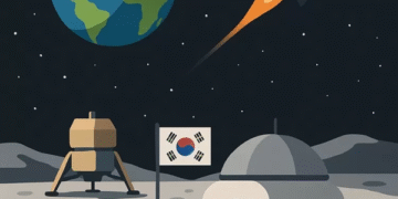 Korea Selatan Targetkan Bangun Pangkalan Ekonomi di Bulan pada 2045