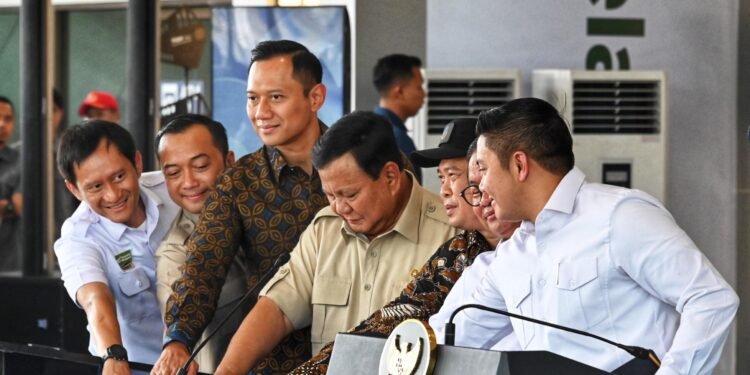 Presiden Prabowo Resmikan Stasiun Tanah Abang Baru