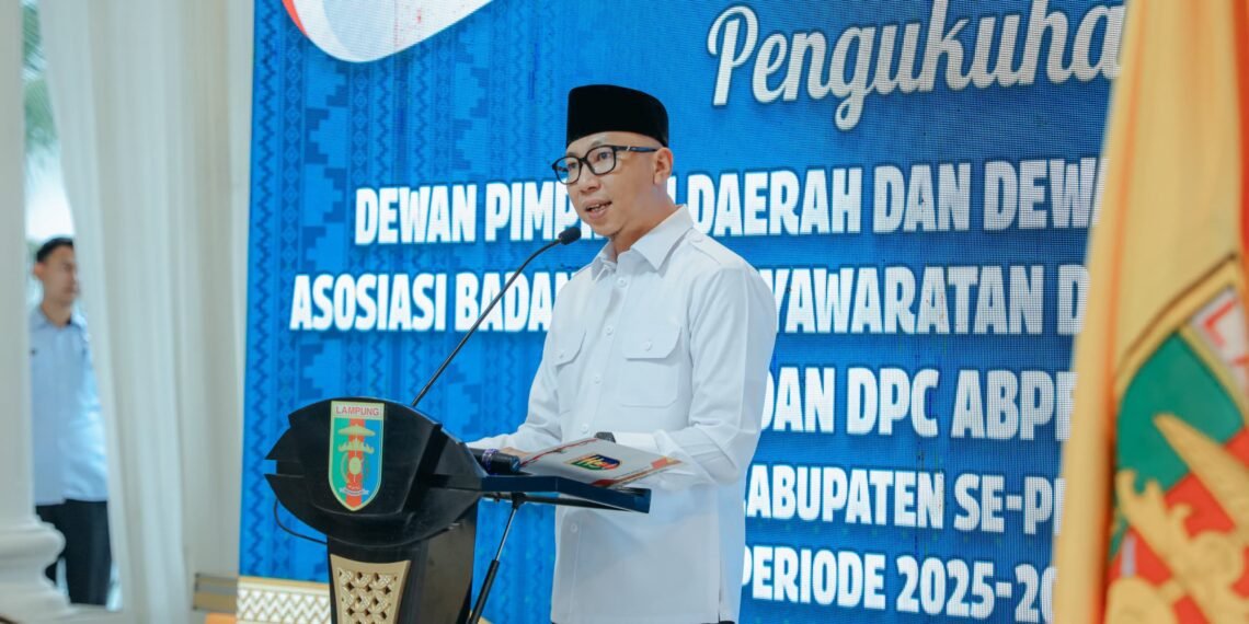 Gubernur Lampung Dilantik Jadi Ketua DPD ABPEDNAS, Sinergi “Jaga Desa, Jaga Indonesia” Dimulai dari Sai Bumi Ruwa Jurai