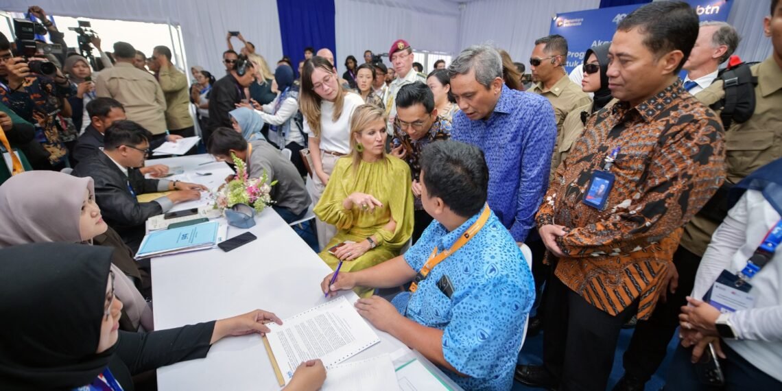 Queen Maxima Apresiasi Inovasi BTN Bayar Cicilan KPR Pakai Sampah