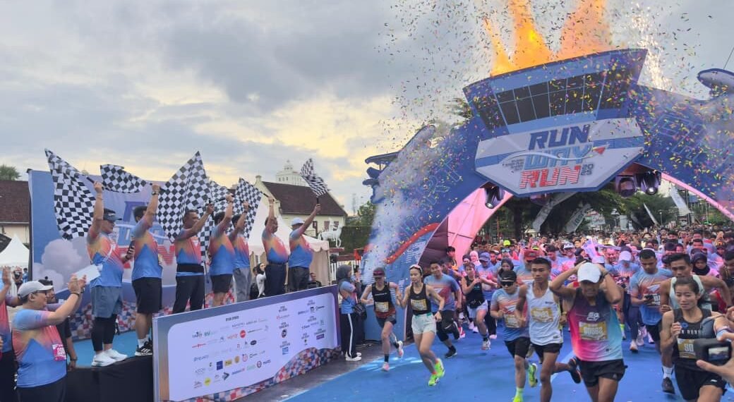 Runway Run 2025,  Ribuan Pelari Rayakan Hari Penerbangan Sipil Internasional di Makassar