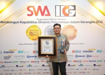 Komitmen Cegah Korupsi, Munadi Herlambang Wakili BNI Bawa Pulang The Most Trusted Company pada CGPI Award 2025