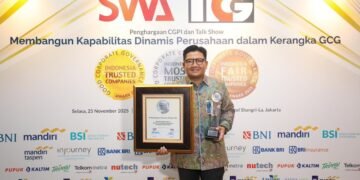 Komitmen Cegah Korupsi, Munadi Herlambang Wakili BNI Bawa Pulang The Most Trusted Company pada CGPI Award 2025