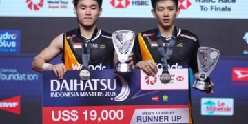 Debut Apik Raymond/Joaquin di Indonesia Masters 2026