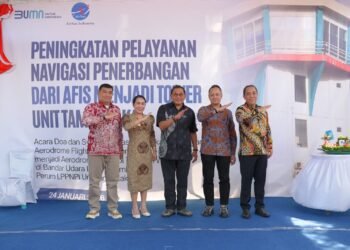 AirNav Indonesia Tingkatkan Pelayanan Navigasi Bandara Lede Kalumbang