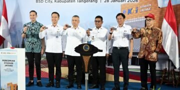 Menhub Dudy Resmikan Stasiun Jatake, Perkuat Mobilitas Kawasan Perkotaan