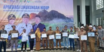 United Tractors Cabang Banjarmasin Raih Penghargaan PROKLIM dari Pemprov Kalimantan Selatan