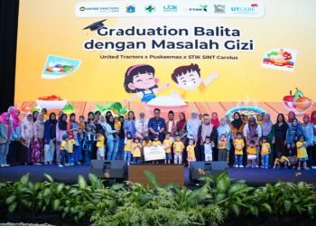 United Tractors Perkuat Kolaborasi, Gelar Wisuda Stunting di Hari Gizi Nasional 2026