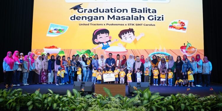 United Tractors Perkuat Kolaborasi, Gelar Wisuda Stunting di Hari Gizi Nasional 2026