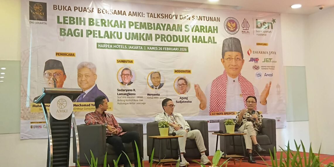 Gelar Buka Bersama BPJPH dan BSN, AMKI Jakarta Dorong Sinergi Penguatan Daya Saing UMKM Produk Halal