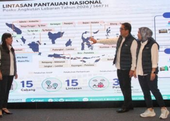 Trafik Mudik Naik 9 Persen, ASDP Optimalkan 15 Lintasan Pantauan Nasional