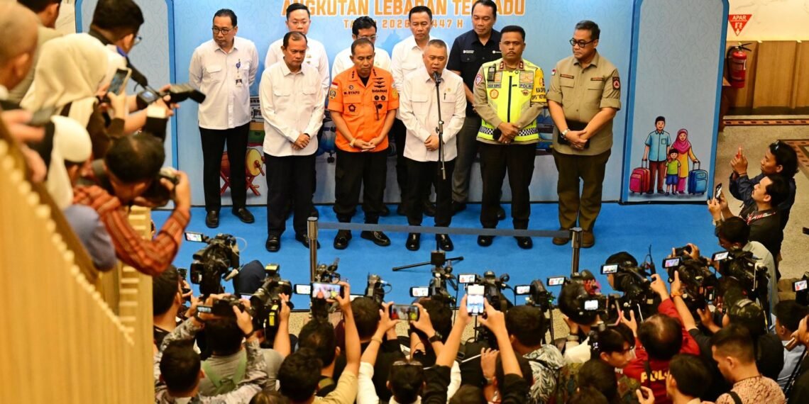 Menhub Dudy Buka Posko Pusat Angkutan Lebaran Terpadu 2026