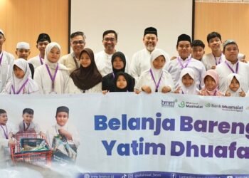 Belanja Bareng Yatim Duafa ala Bank Muamalat dan BMM