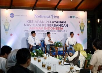 Perkuat Pengawasan Ruang Udara, AirNav Indonesia Siap Hadapi Angkutan Lebaran 2026 yang Diproyeksikan Meningkat 4,5 % dibanding Tahun Sebelumnya