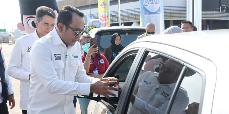 Pantauan Pelabuhan Merak , H-5 Lebaran Trafik Penyeberangan Terpantau Lancar Terkendali