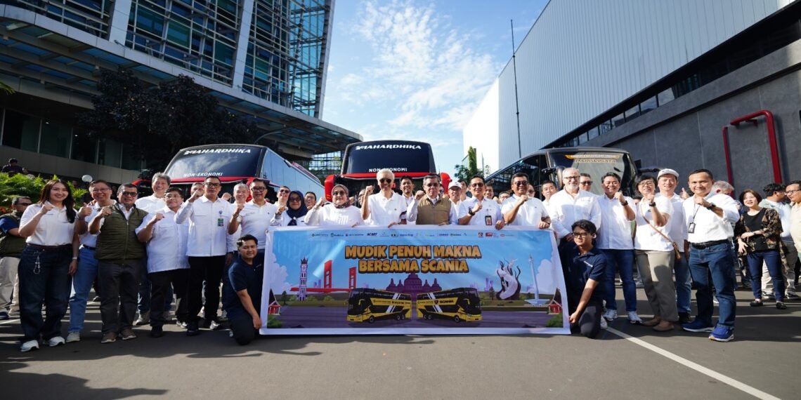 Grup United Tractors Gelar Mudik Bersama 2026 “Mudik Penuh Makna Bersama Scania”
