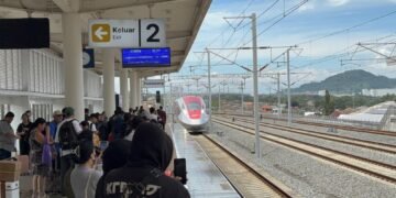 Arus Balik Lebaran Mulai Terlihat, Penumpang Whoosh Didominasi Arah Bandung–Jakarta