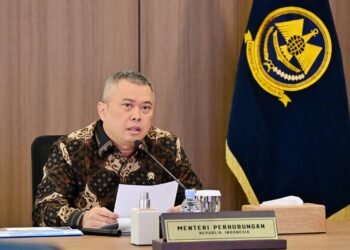 Menhub Dudy ajak pemudik utamakan keselamatan. (Foto: Globalnetwork/Pool/Dok. Kemenhub)