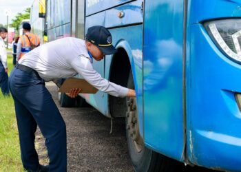 MEMPRIHATINKAN , 60% DARI 900 RIBU KALI PERJALANAN BUS PERIODE 1 JANUARI-3 APRIL 2026, MELAKUKAN PELANGGARAN