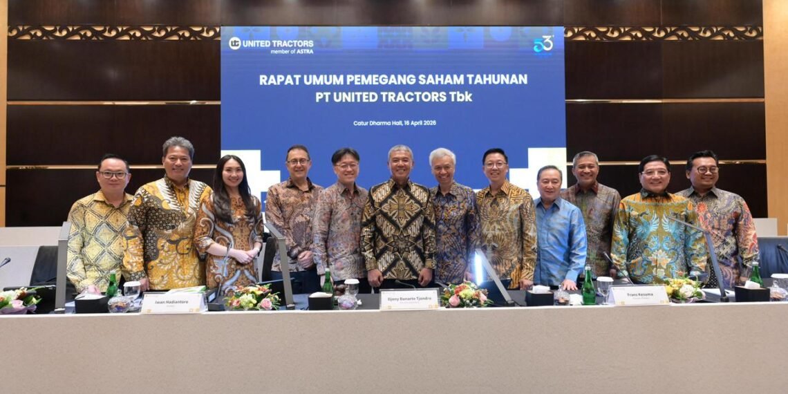 PT United Tractors Tbk Tetapkan Dividen Tunai Rp1.663 per Lembar Saham dan Angkat Komisaris serta Direksi Baru dalam RUPST 2026