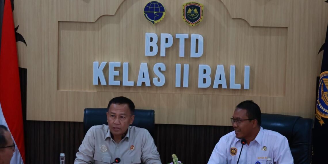 EVALUASI ANGKUTAN LEBARAN DI BALI, KEMENHUB DORONG OPTIMALISASI BUFFER ZONE DAN PELABUHAN ALTERNATIF