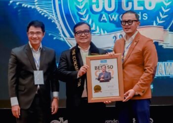 Dirut PTP Nonpetikemas Raih Penghargaan “Most Innovation” dalam Indonesia Best 50 CEO Awards 2026
