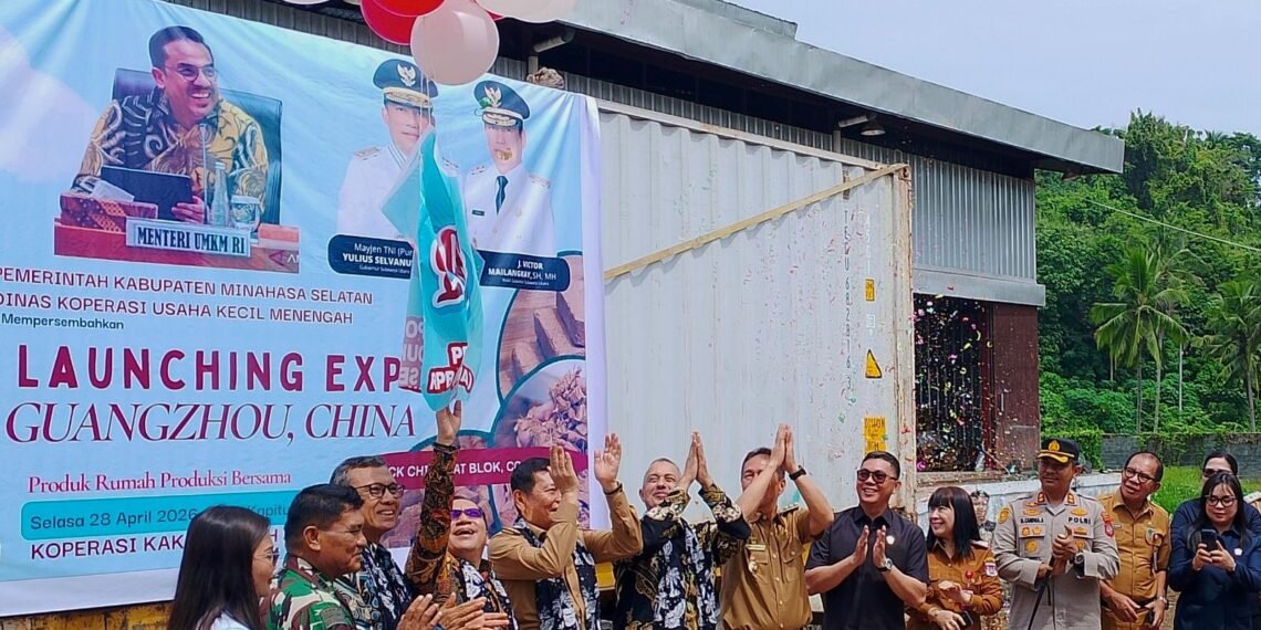 RPB Minahasa Selatan Ekspor Perdana Olahan Sabut Kelapa ke China