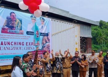 RPB Minahasa Selatan Ekspor Perdana Olahan Sabut Kelapa ke China