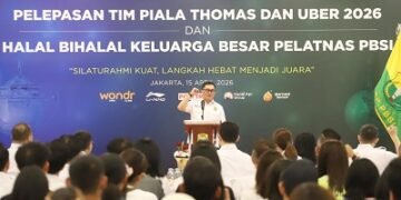BNI Lepas Timnas ke Thomas & Uber Cup 2026, Tegaskan Komitmen Jaga Tradisi Juara
