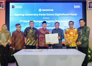 BTN Garap Ekosistem Koperasi Pasar Lewat Kemitraan Strategis dengan Inkoppas