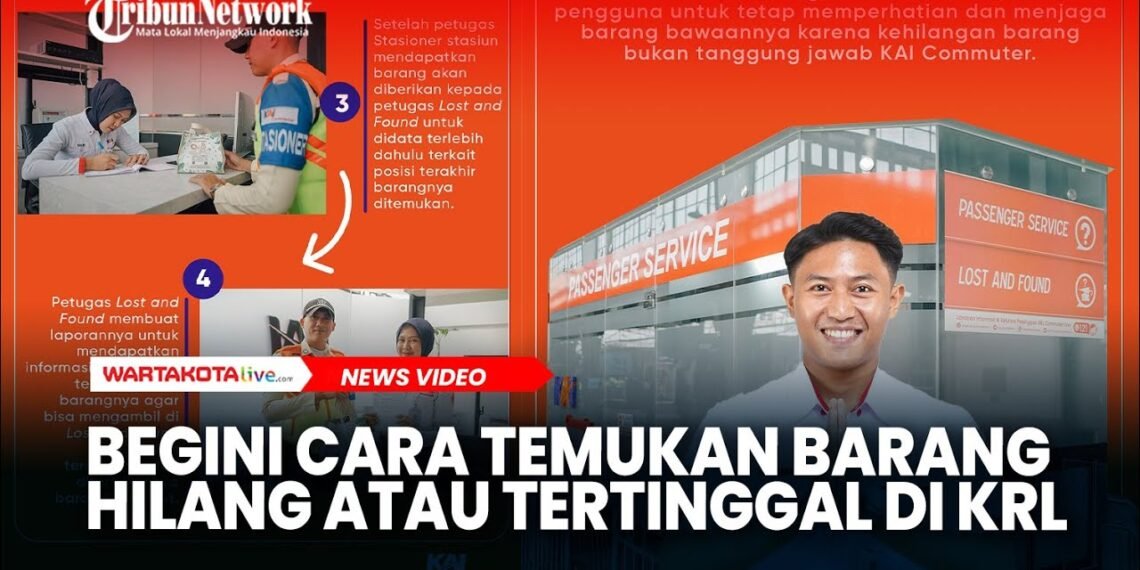 Januari – Maret 2026, KAI Amankan 6.047 Barang Tertinggal, Penumpang Diimbau Lebih Waspada dan Teliti Saat Naik KA