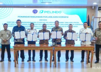 Perkuat Layanan Kepelabuhanan, Kemenhub Tandatangani Dua Perjanjian Konsesi Strategis dengan PT Pelindo