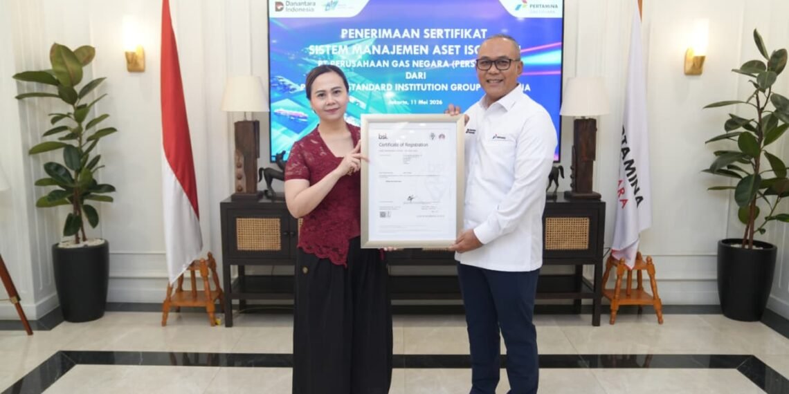 PGN Raih ISO 55001,  Bukti Pengelolaan Infrastruktur Gas Bumi yang Andal Efisien Aman