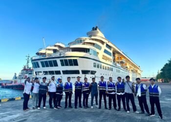 PELNI Sukses Layani Keagenan Kapal Pesiar MV Odyssey Berbendera Bahamas di Indonesia