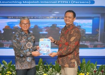 PTPN I (Persero) Luncurkan Majalah Internal OneMagz