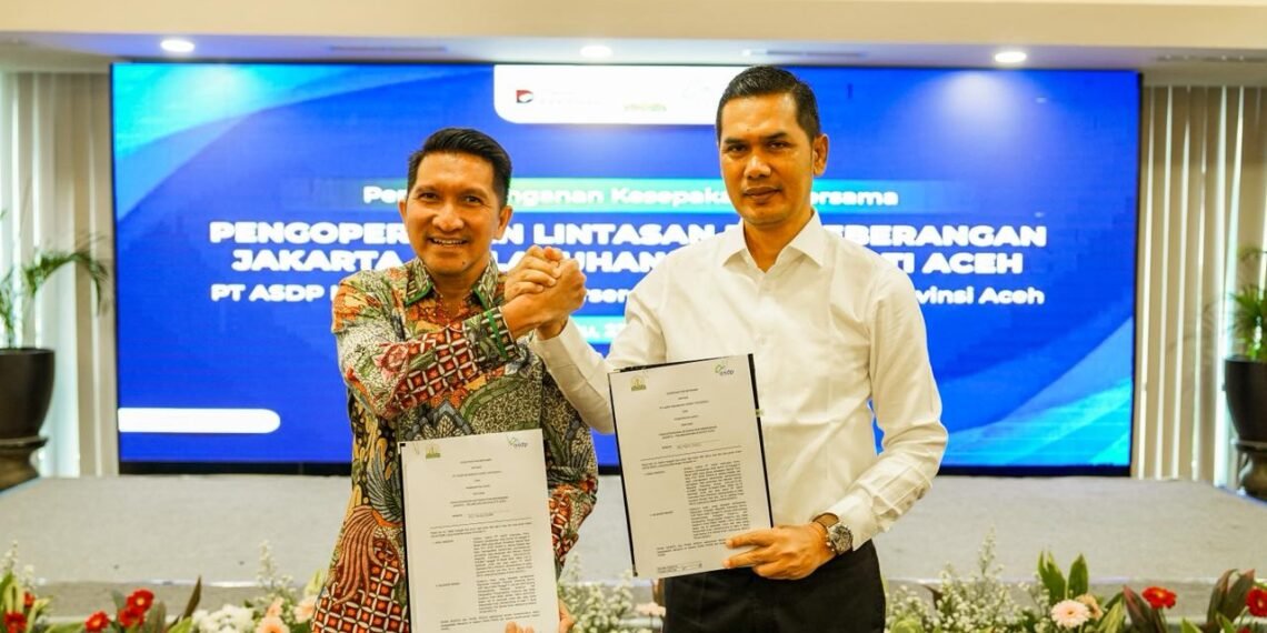 Bidik Rute Jakarta-Malahayati, ASDP-Pemprov Aceh Perkuat Jalur Strategis Logistik Barat Indonesia