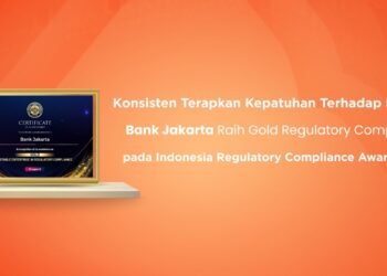 Bank Jakarta Raih Penghargaan Regulatory Compliance Award