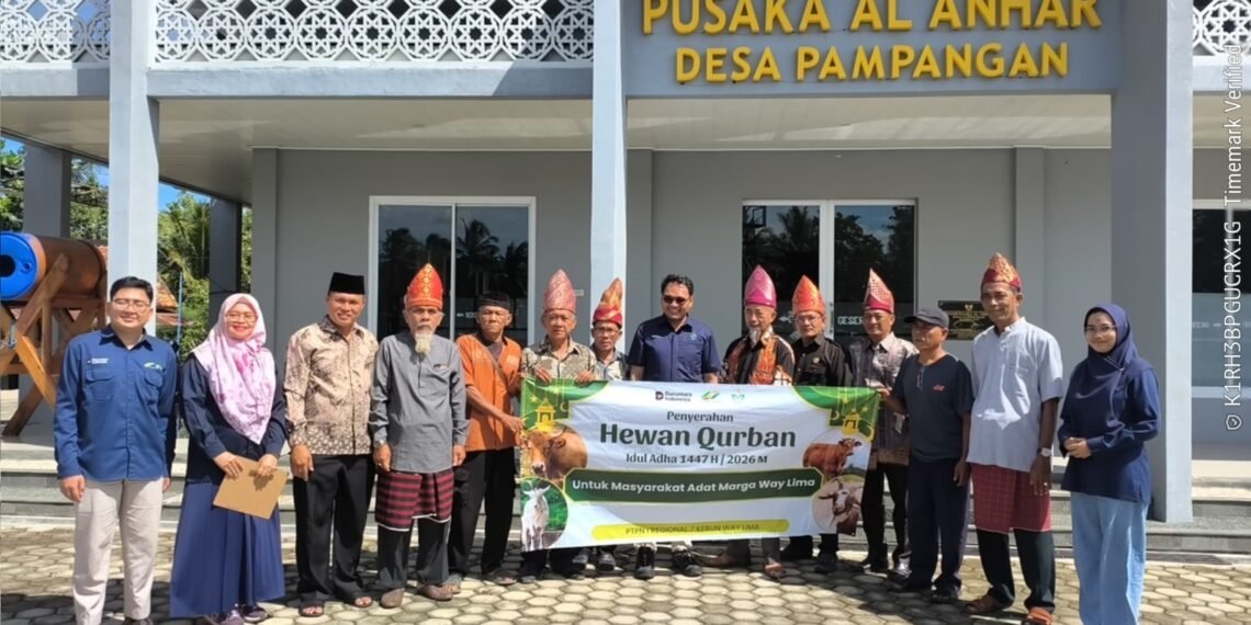 PTPN I Potong 304 Hewan Kurban di Seluruh Wilayah Kerja