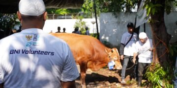 BNI Distribusikan 1.200 Hewan Kurban ke Berbagai Daerah Indonesia