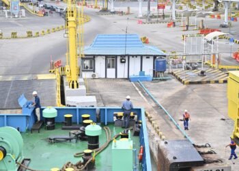 Hari ini ASDP Uji Coba  Sterilisasi Pelabuhan  Merak – Bakauheni