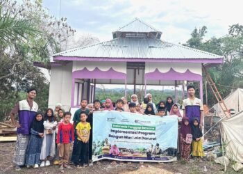 Bank Muamalat dan BMM Bangun Musala untuk Penyintas Bencana di Aceh