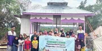 Bank Muamalat dan BMM Bangun Musala untuk Penyintas Bencana di Aceh