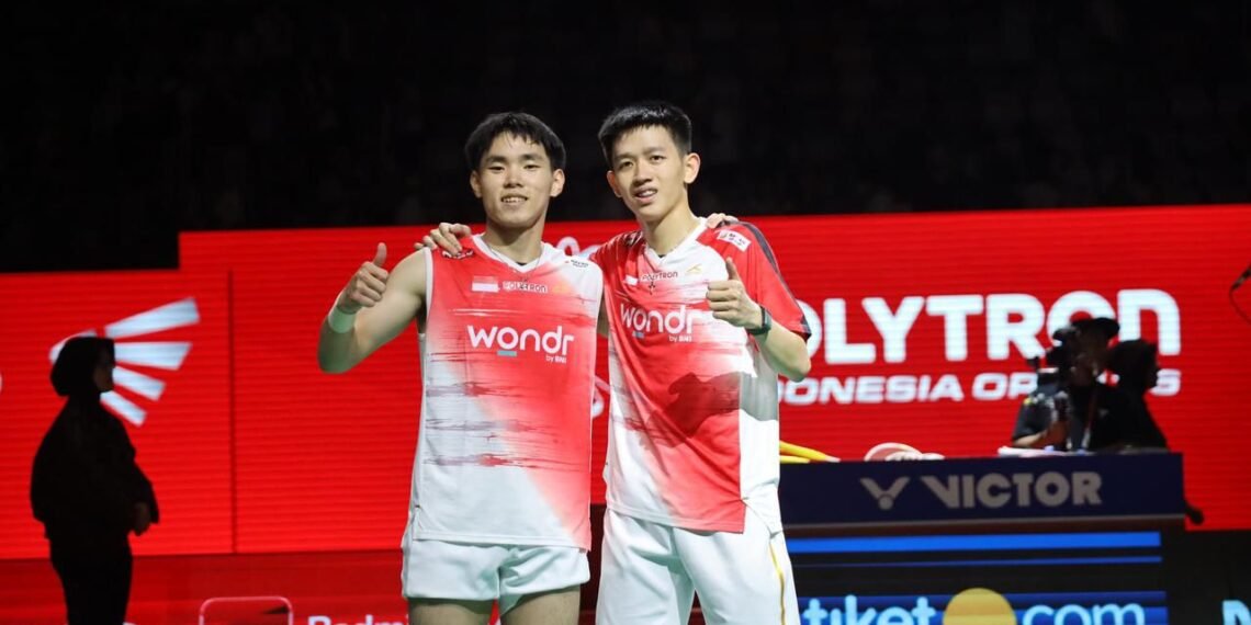 BNI-PBSI Cetak Generasi Baru Juara, Raymond/Joaquin Melaju ke Final Indonesia Open 2026