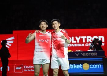 BNI-PBSI Cetak Generasi Baru Juara, Raymond/Joaquin Melaju ke Final Indonesia Open 2026