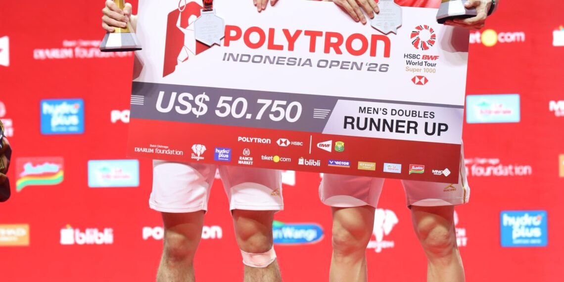 Langkah Raymond/Joaquin di Final BWF Super 1000 Perkuat Optimisme Regenerasi Bulu Tangkis Indonesia