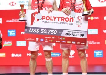 Langkah Raymond/Joaquin di Final BWF Super 1000 Perkuat Optimisme Regenerasi Bulu Tangkis Indonesia